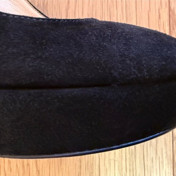 Suede platform heels - Picture 4 of 9